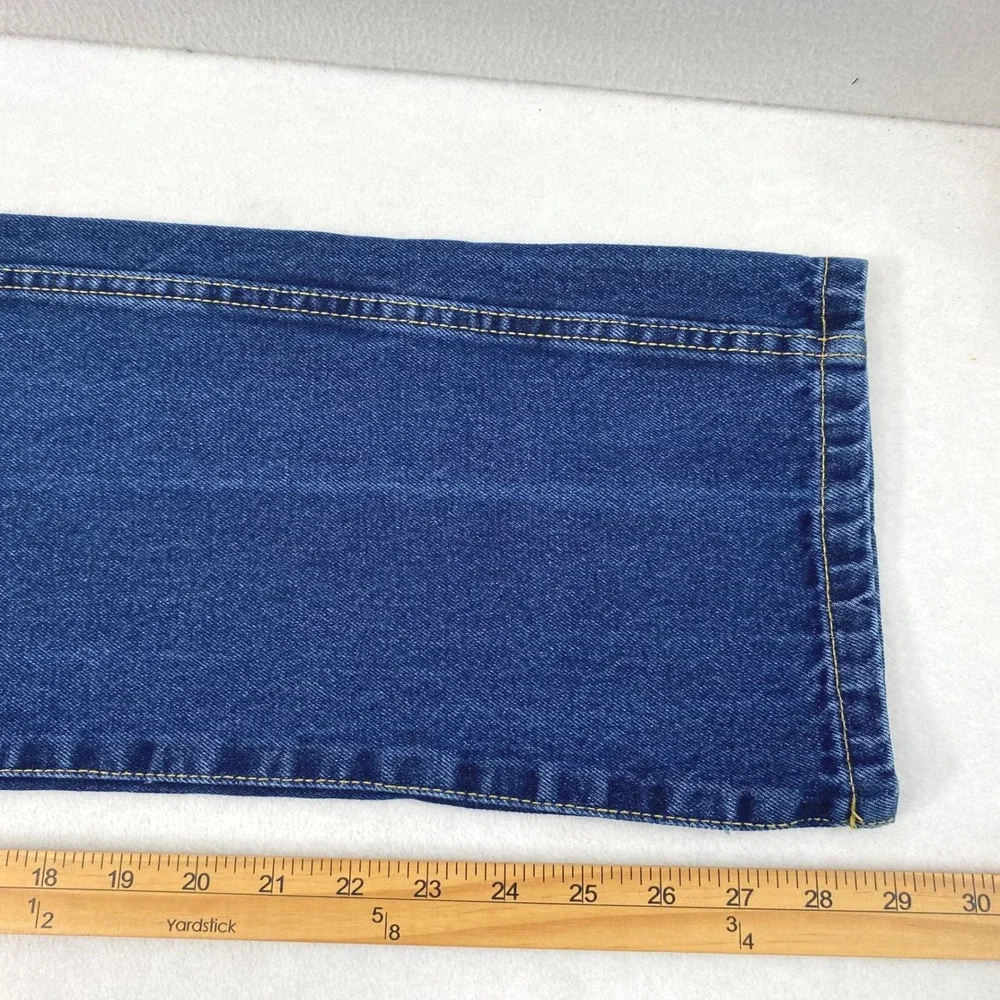 RedHead Jeans‎ Mens 29x29 Straight Leg Dark Wash Denim 100% Cotton Workwear